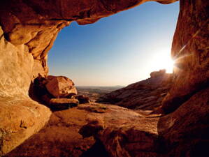 Fototapeta FTS 0483 Západ slnka v kaňone, papierová , 360x254 cm - 4 dielna