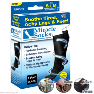 Miracle Socks - kompresné vyššie ponožky
