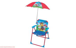 Detská rozkladacia stolička so slnečníkom Paw Patrol