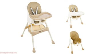 Detská viacúčelová stolička Feeding Chair 3 v 1 beige