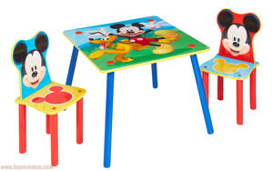 Detský stôl so stoličkami Disney Myšiak Mickey Mouse