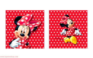 Detský vankúš CND 3126 Disney Minnie 40 x 40 cm
