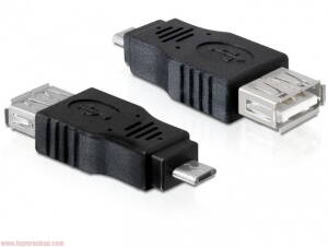 Redukcia micro USB (M) na USB (F)