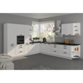 Vysoká skrinka, biela, LULA 60 DKS-210 3S 1F