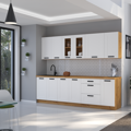 Spodná policová skrinka, biela/dub artisan, LULA 30 D OTW BB