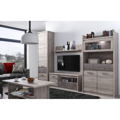 TV stolík 1D1S, gaštan nairobi/onyx, JESI NEW