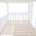 Montessori poschodová posteľ, biela, VENITA TYP 2