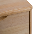 Nočný stolík, masívne drevo, prírodná, FERB