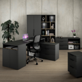 PC stôl, antracit, ADAPO ADP03