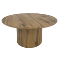 Konferenčný stolík, dub, priemer 80 cm, MAHIR TYP 2