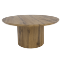 Konferenčný stolík, dub, priemer 80 cm, MAHIR TYP 2