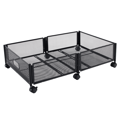 Organizér pod posteľ s kolieskami, čierna, TOMKO TYP 1