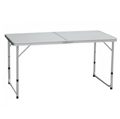 Skladací kempingový stôl, 120 cm, hliník/MDF, KEPI TYP 1