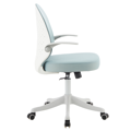 Otočná stolička, neomint/biela, TARIA
