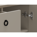 Komoda, sivohnedá Taupe/dub silverjack, DOMCA 2D1S