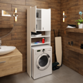 Skrinka nad práčku, biela, NATALI NEW