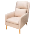Relaxačné kreslo, béžová, DEMIR