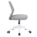 Otočná stolička, sivá/biela, SATOZ
