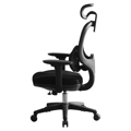 Kancelárske kreslo, čierna, ABRAMO