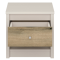 Nočný stolík, kašmír/dub evoke, KAROS 1S