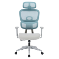 Kancelárske kreslo, neomint/svetlosivá/sivá, ERMEN