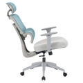 Kancelárske kreslo, neomint/svetlosivá/sivá, ERMEN