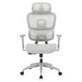Kancelárske kreslo, svetlosivá/sivá, ERMEN