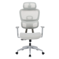 Kancelárske kreslo, svetlosivá/sivá, ERMEN