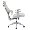 Kancelárske kreslo, svetlosivá/sivá, ERMEN