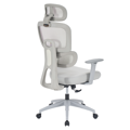 Kancelárske kreslo, svetlosivá/sivá, ERMEN