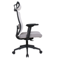 Kancelárske kreslo, sivá/čierna, ROSANO