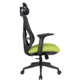 Kancelárske kreslo, zelená/čierna, SULIVAN