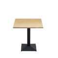 Jedálenský bistro stôl, dub sonoma/čierna, 70x70 cm, RINALDO TYP 1