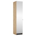 Vysoké dvierka so zrkadlom 50, dub artisan, KREO