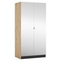 Korpus skrine 100, vešiakový, dub artisan, KREO