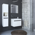 Zrkadlo, biela, CHOICE 80