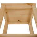 Nočný stolík, masív/prírodná, FOSIL