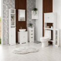 Skrinka nad WC, biela, ATENE TYP 5