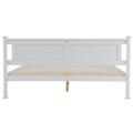 Posteľ, borovicové drevo/biela, 160x200, LUCAS NEW