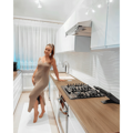 Potravinová skrinka, biela/biela extra vysoký lesk, AURORA D60P