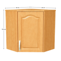Horná skrinka, jelša, pravá, LORA MDF NEW KLASIK W60/60
