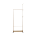 Pojazdný vešiak, bambus, šírka 60cm, VIKIR TYP 1
