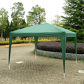 Nožnicový skladací záhradný pavilón/altánok, zelená, 2x2 m, TREKAN TYP 1