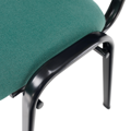 Kancelárska stolička, zelená, ISO 2 NEW