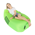 Nafukovací sedací vak/lazy bag, zelená, LEBAG
