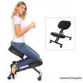 Ergonomická kľakačka, čierna/buk, GROCO