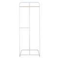 Vešiak na oblečenie, biela, kov, KILBY