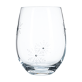SNOWFLAKE STRIK, poháre, set 4 ks, s kryštálmi, 530 ml
