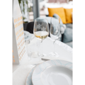 SNOWFLAKE DRINK, poháre na vodu, set 4 ks, s kryštálmi, 460 ml