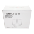 HOTCOLD TYP 33, termo poháre, set 2 ks, s vločkami, 450 ml